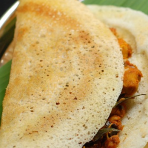 chicken tikka dosa