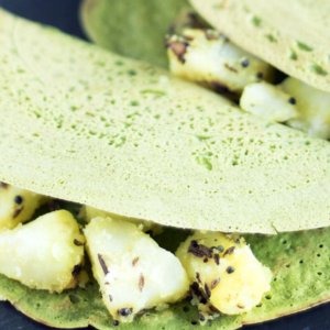 spinach dosa